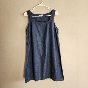 LC Lauren Conrad Blue Denim Mini Dress